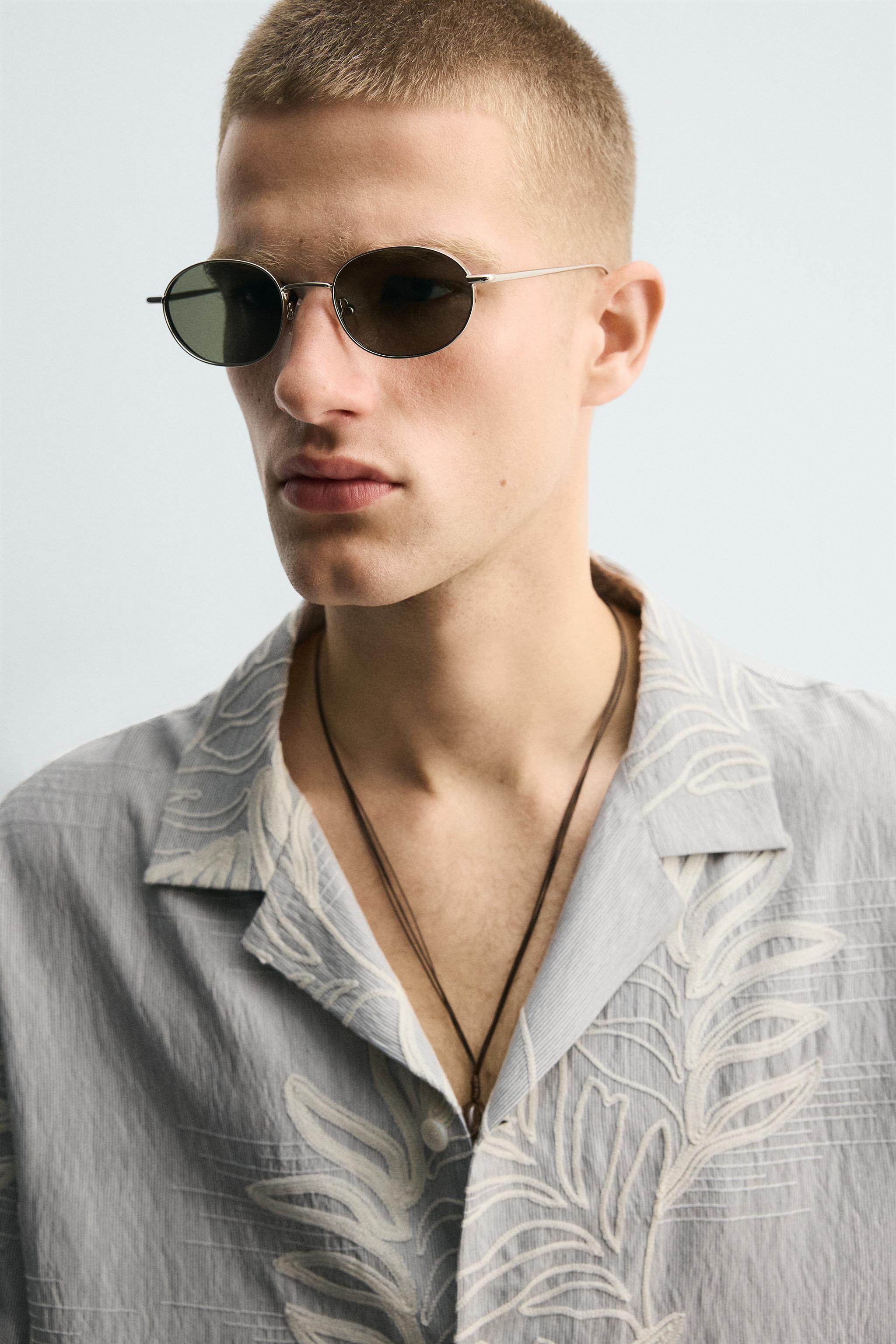 EMBROIDERED LEAF JACQUARD SHIRT